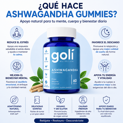 Goli gomitas de Ashwagandha