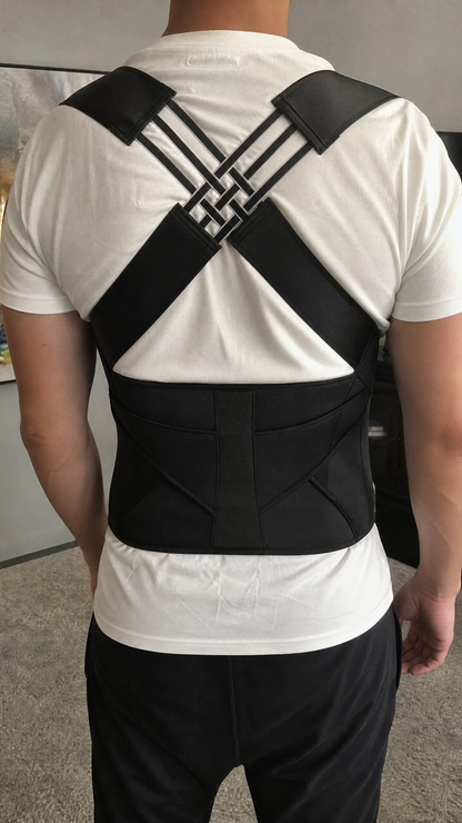 Corrector de postura con soporte lumbar