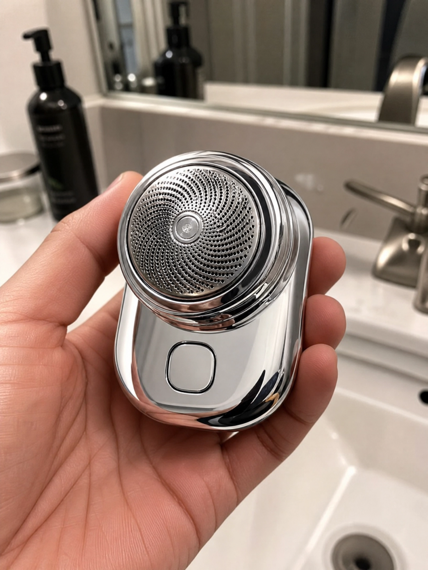 Mini Afeitadora Portátil Recargable